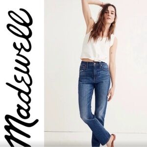 Madewell High Rise Slim Boyfriend Jeans